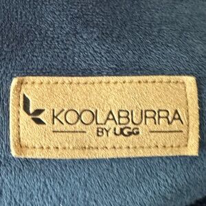 Koolaburra by UGG Blue Fleece Blanket - Gently used in a smoke-free home.